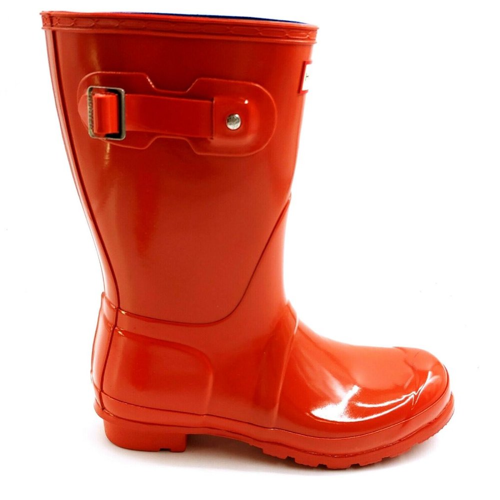 Hunter Womans Mid Calf Pull On Rain Boots